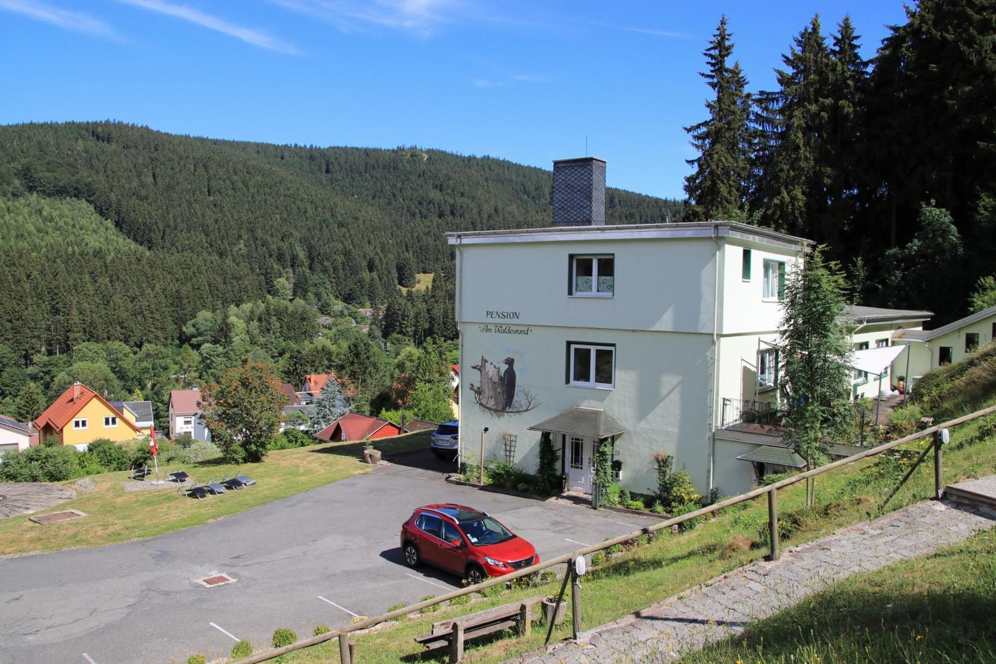 Pension Am Waldesrand Ilmenau Extérieur photo