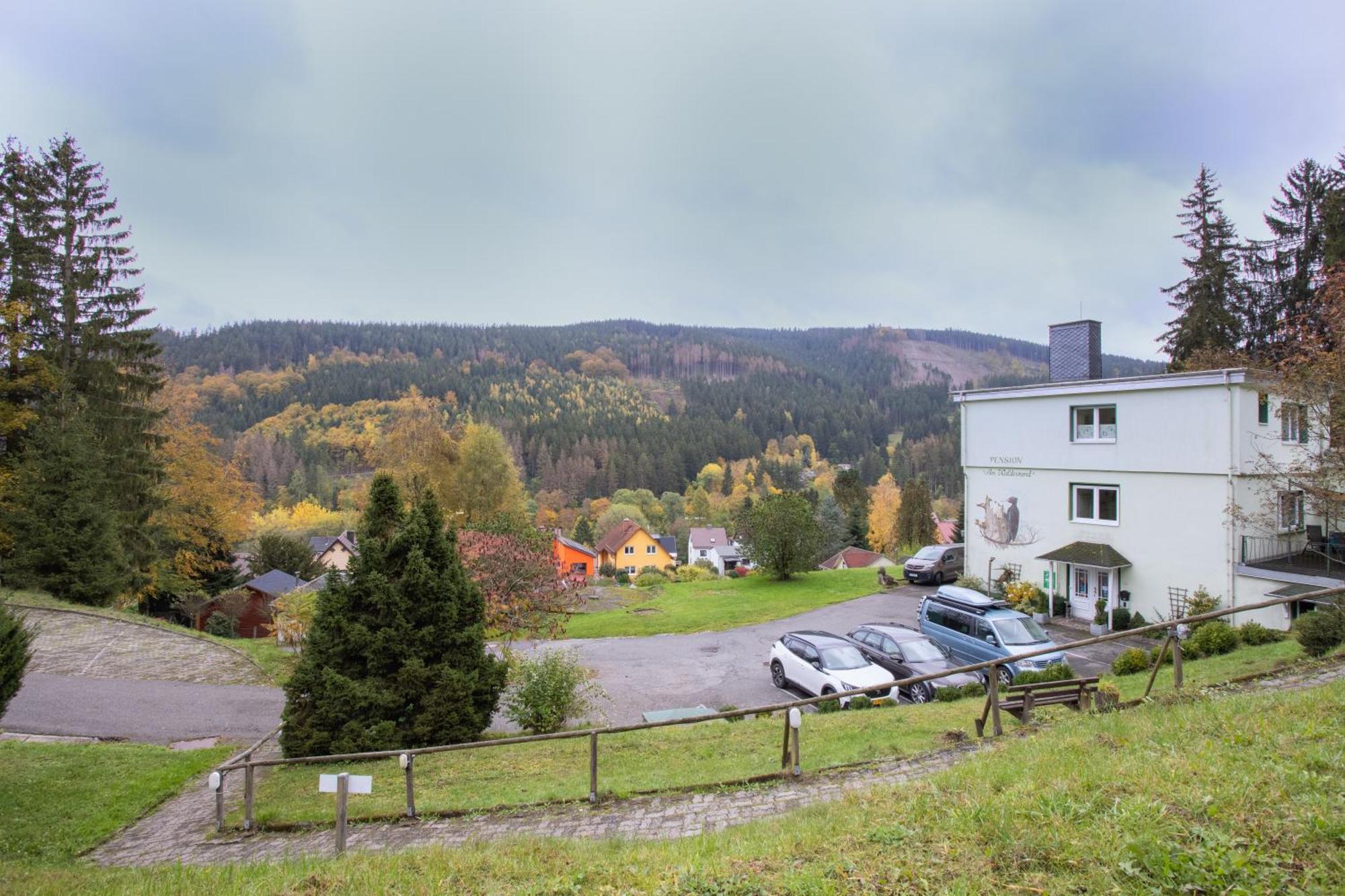 Pension Am Waldesrand Ilmenau Extérieur photo